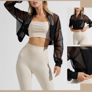 Buffbunny Exposed Mesh Jacket